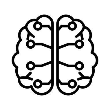 Brain Vector Icon Design