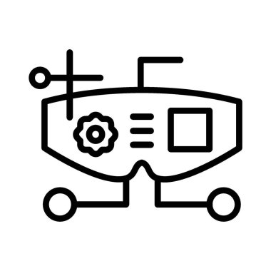 Gözlük vektör simgesi tasarım