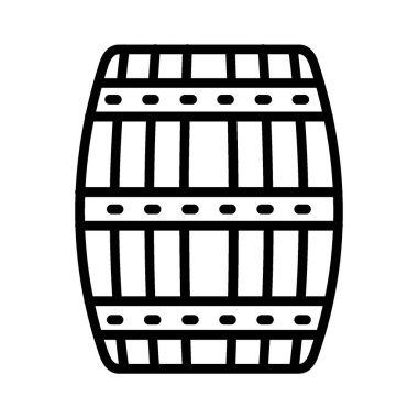 Barrel Vector Icon Design