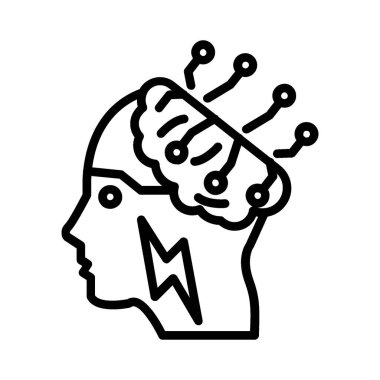 Artificial Intelligence Vector Icon Design