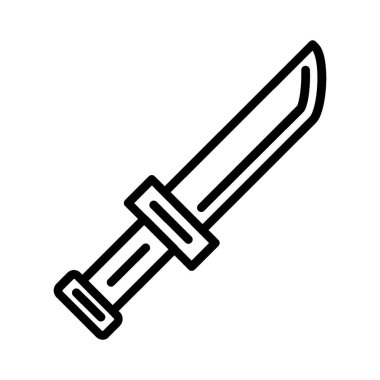 Knife Vector Icon Design