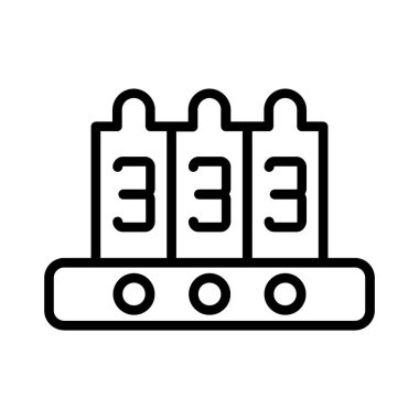 Nixie Vector Icon Design