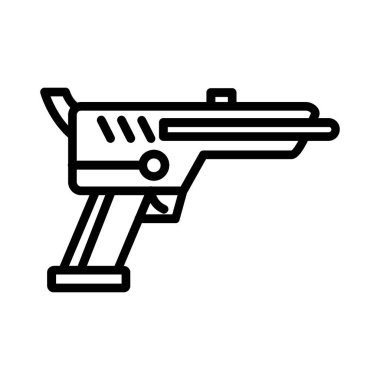 Revolver Vector Icon Design