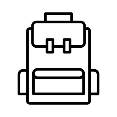 Backpack  Vector Icon Design