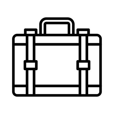 Suitcase Vector Icon Design