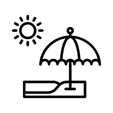 Beach Vector Icon Design