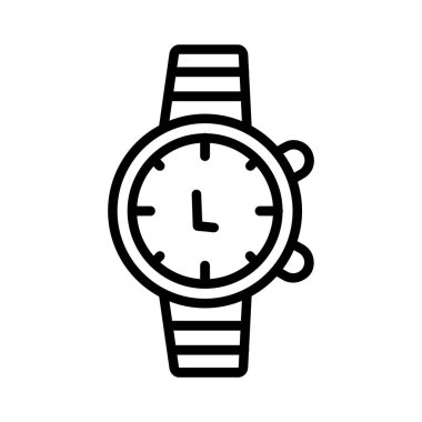 Wrist Watch Vector Icon Design