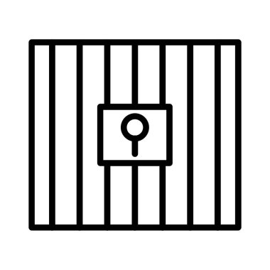 Jail Vector Icon Design