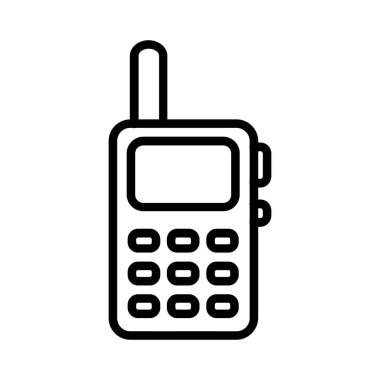 Walkie Talkie Vector Icon Design