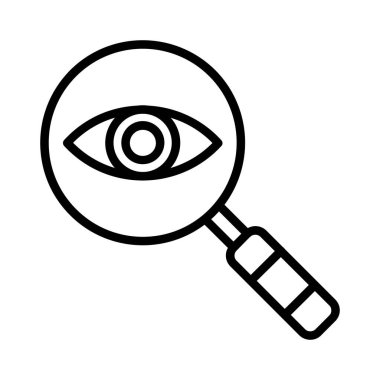 Magnifying Glass Vector Icon Design