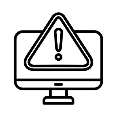 Alert Vector Icon Design