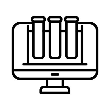 Test Tube Vector Icon Design