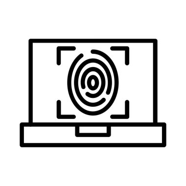 Fingerprint Vector Icon Design