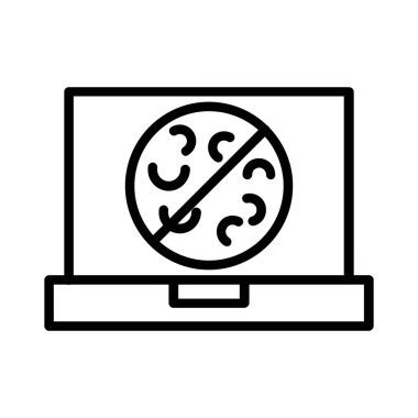 Anti Virus Vector Icon Design