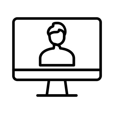 Kullanıcı vektör simgesi tasarım