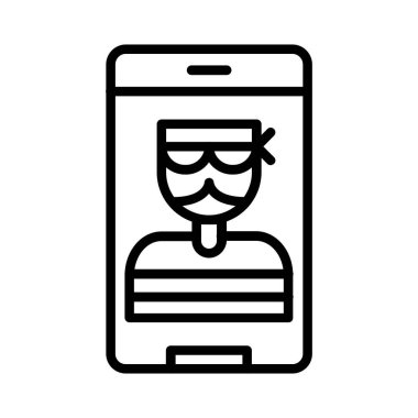 Thief Vector Icon Design