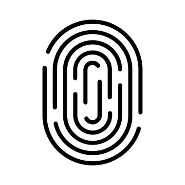 Fingerprint Vector Icon Design