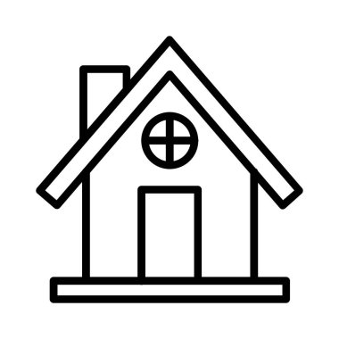 Ev vektör simgesi tasarım