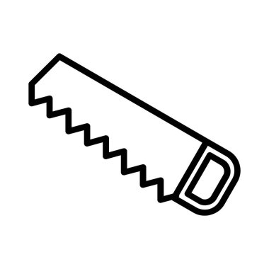 Hand Saw Vector Icon Design