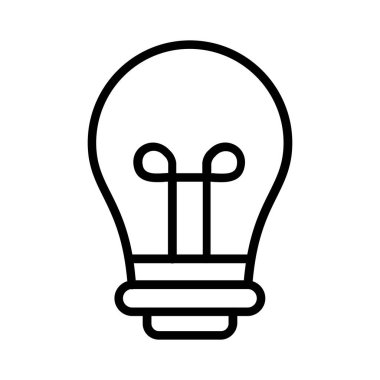 Light Bulb Vector Icon Design