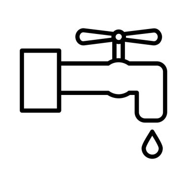 Faucet Vector Icon Design