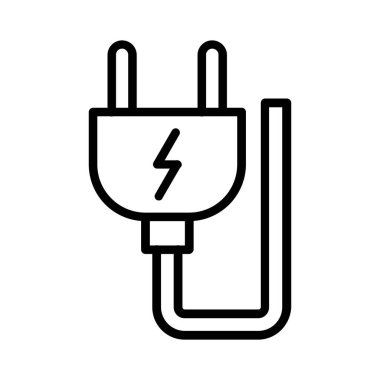 Plug Vector Icon Design