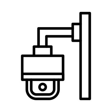 Cctv Camera Vector Icon Design