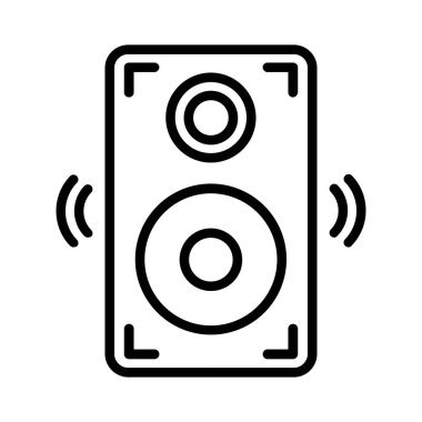 Hoparlör vektör simgesi tasarım