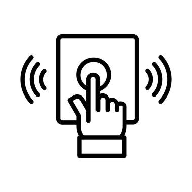 Doorbell Vector Icon Design