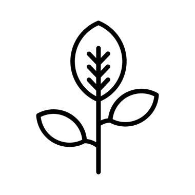 Yaprak Vektörü Simgesi Tasarımı