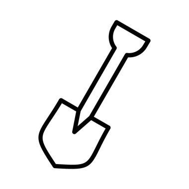 Vektör simgesi tasarım kürek