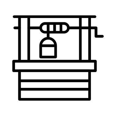 Well Vector Icon Design