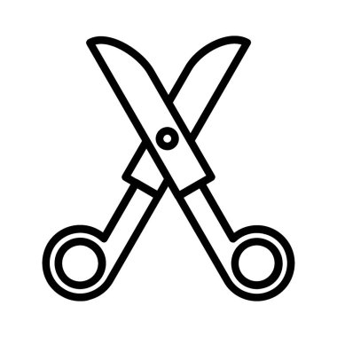 Shears Vector Icon Design