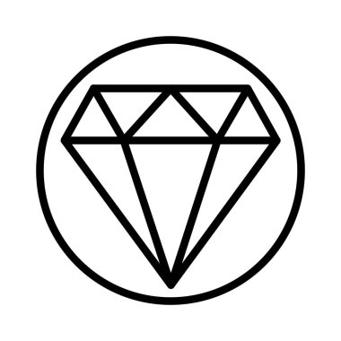 Diamond Vector Icon Design