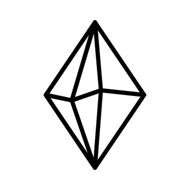 Crystal Vector Icon Design