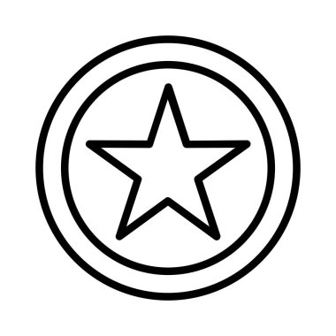 Vektör yıldız simgesi tasarım