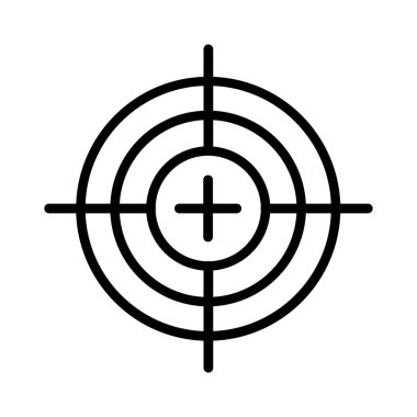 Aim Vector Icon Design