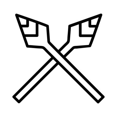 Lance Vector Icon Design