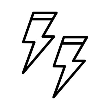 Lightning Vector Icon Design