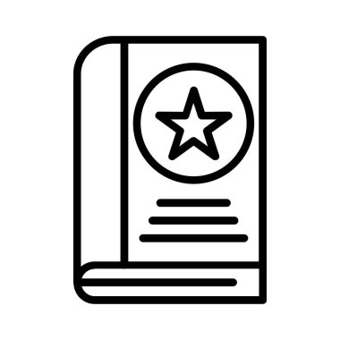 Spell Book Vector Icon Design