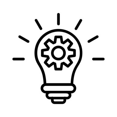 Light Bulb Vector Icon Design