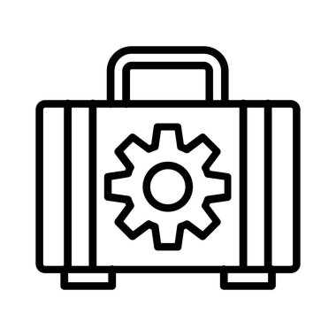 Briefcase Vector Icon Design