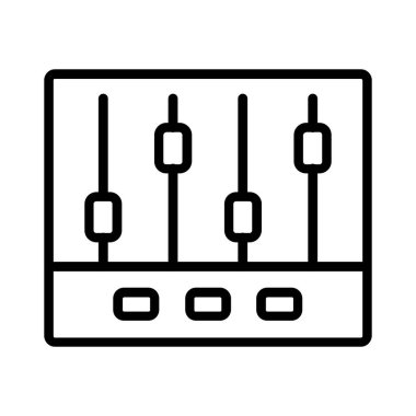 Control Panel Vector Icon Design