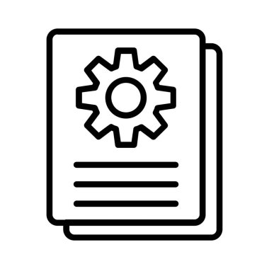 Dosya vektör simgesi tasarım