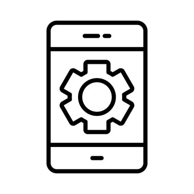 Mobile Phone Vector Icon Design