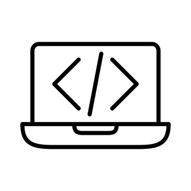 Coding Vector Icon Design