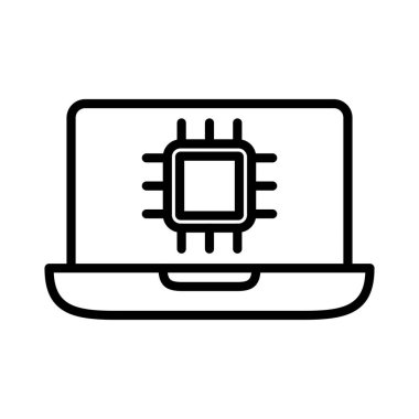 CPU Vector Icon Design