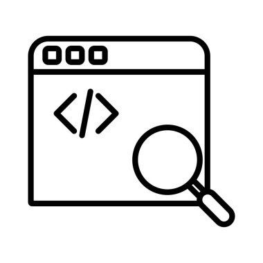 Web Development Vector Icon Design
