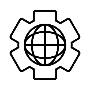 Globe Vector Icon Design