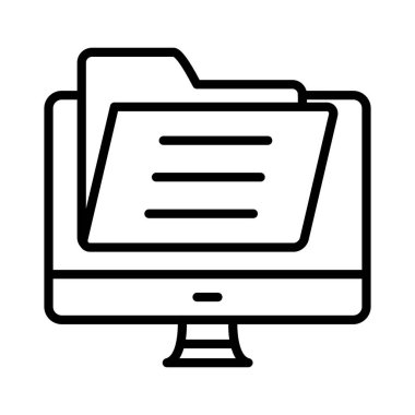 Dosya vektör simgesi tasarım